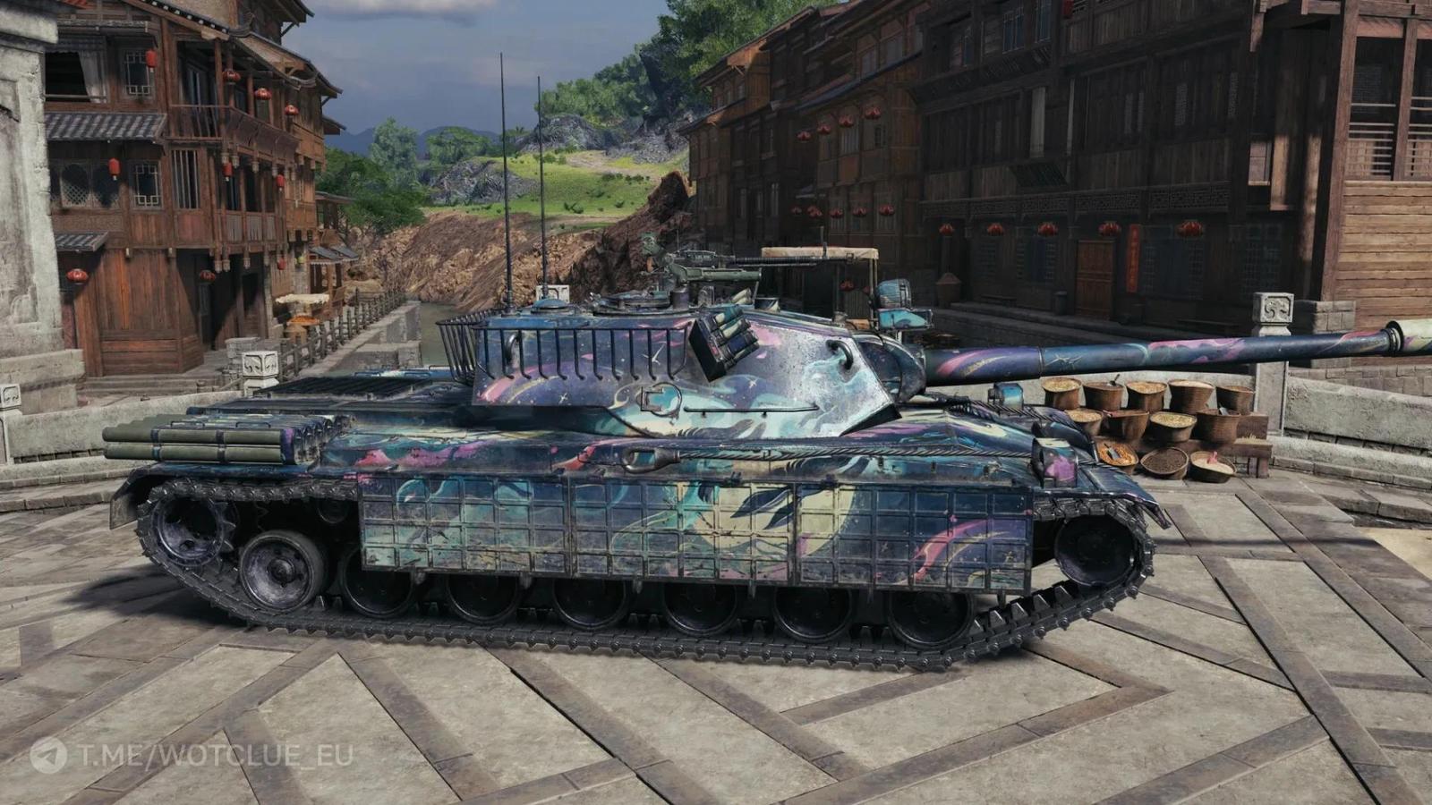 2D styl „Nefritového králíka“ ve hře World of Tanks