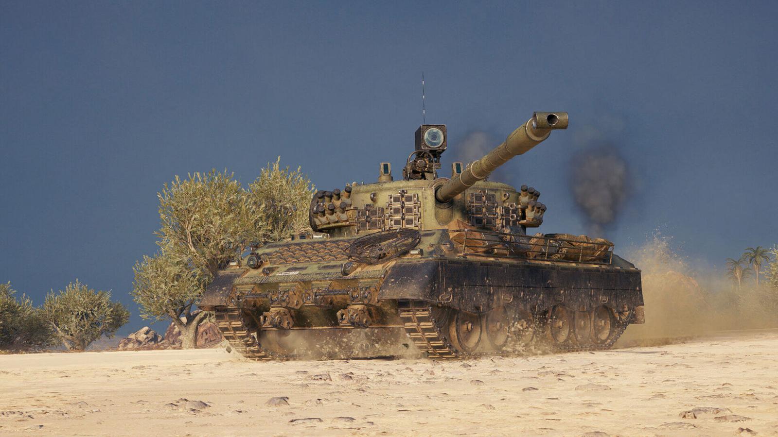 3D styl "Brunnenpanzer" pro střední tank Kampfpanzer 07 RH