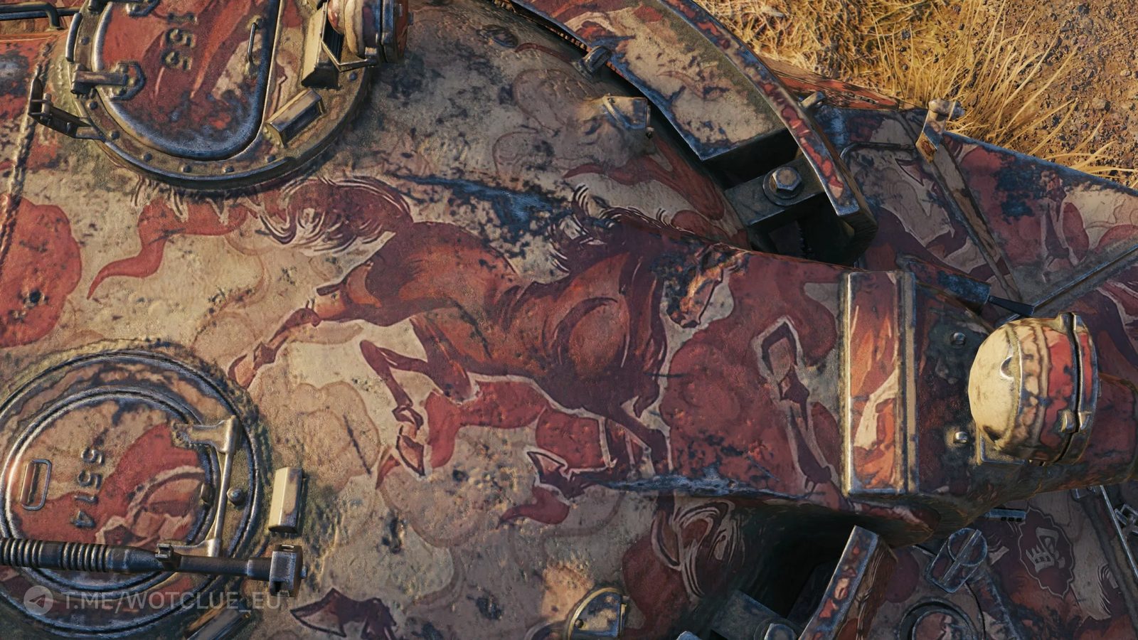 Speciální 2D styl Ohnivý oř (World of Tanks) – styl, získání a význam