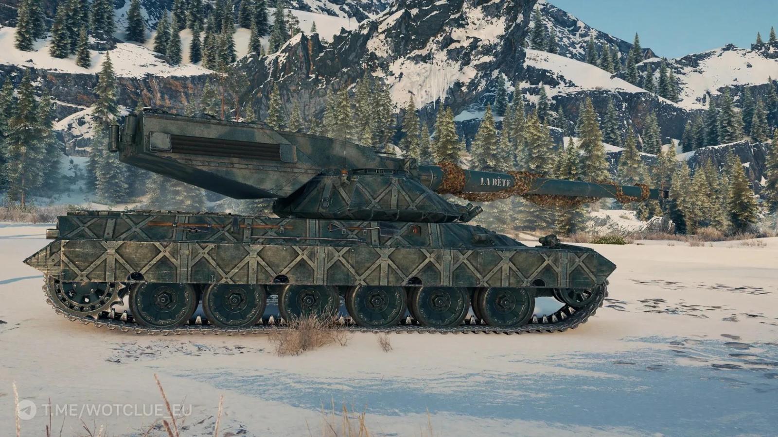 Unikátní úprava tanku 11. úrovně AMX 67 Imbattable