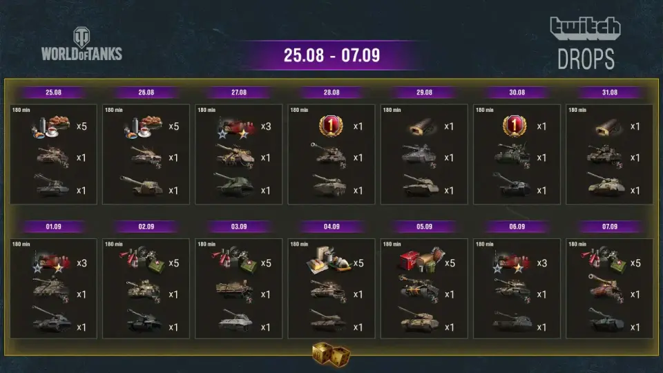 Twitch Drops odměny