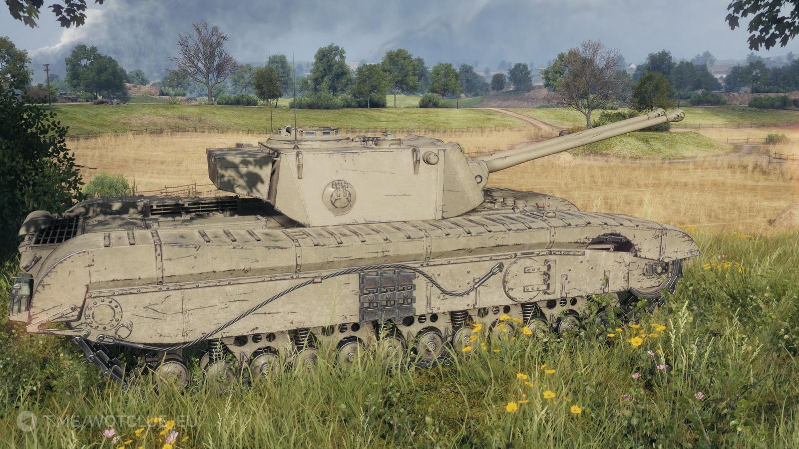 Fotky a historické reference z WoT tanku Black Prince II