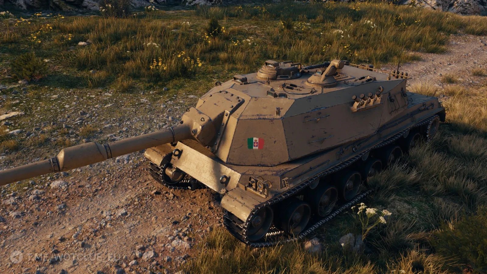 Screenshoty tanku Cerbero ze supertestu World of Tanks