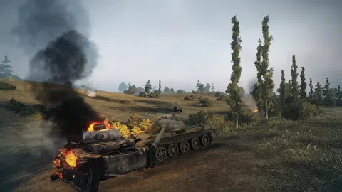 Hasičské vozy patří k nejsmutnějším detailům map      