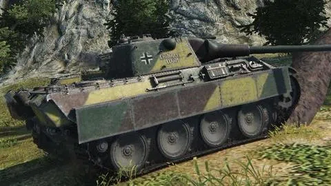 Common Test 2.2.1 výrazně buffuje Panther mit 8,8 cm L/71