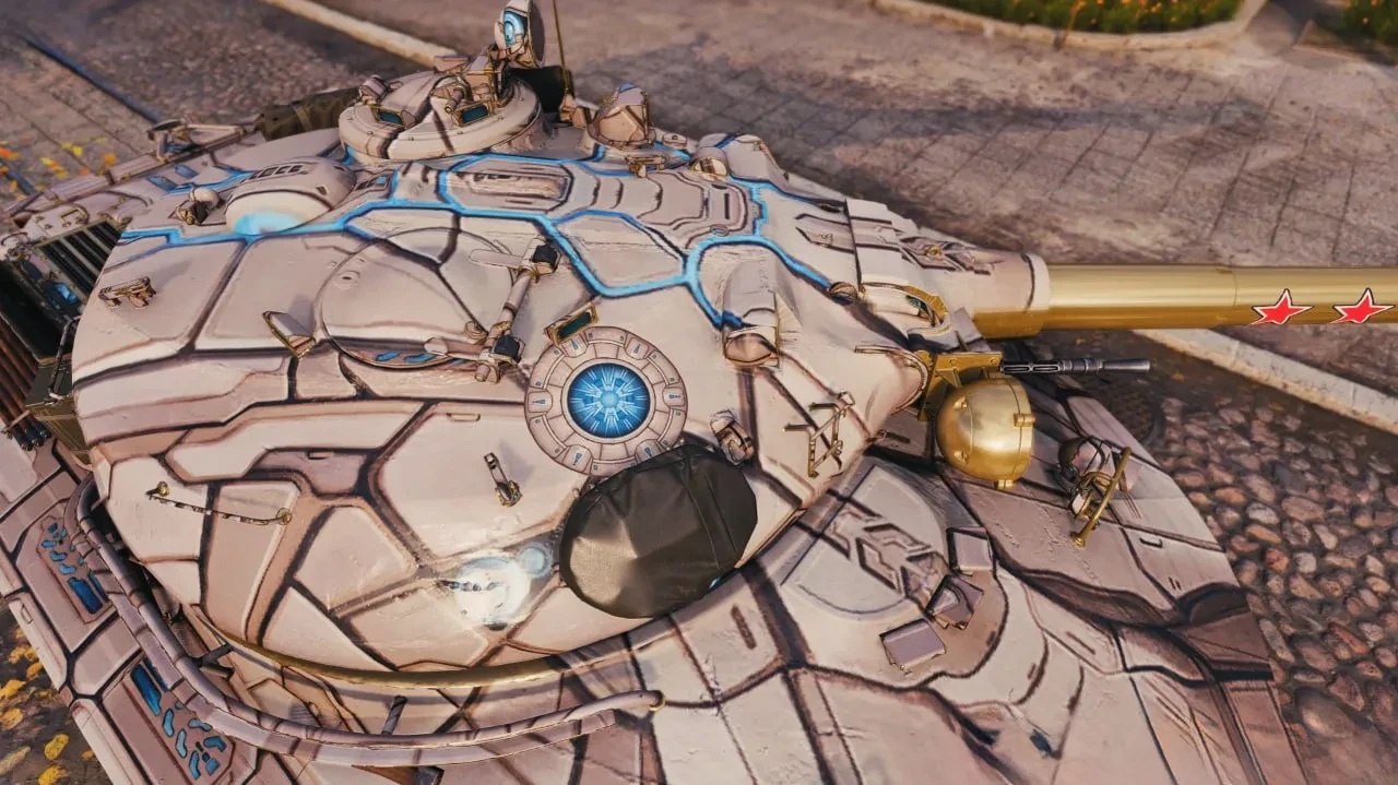 2D styl „Vetřelčí šupiny“ ve hře World of Tanks