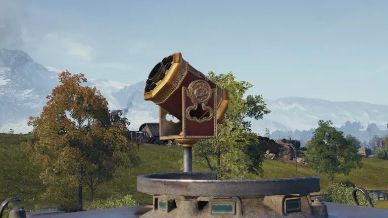 3D objekt Odpalovač ohňostroje slaví zásahy ve WoT