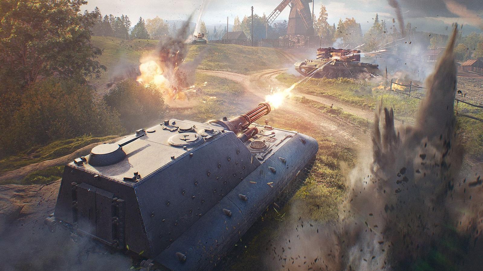 WoT experimentuje v 1 .29 .1 s režimem Overwhelming Fire a netradičními tanky