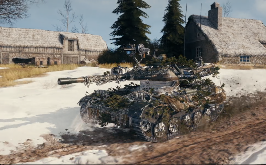 3D styl "Konec" pro prémiový lehký tank ELC EVEN 90