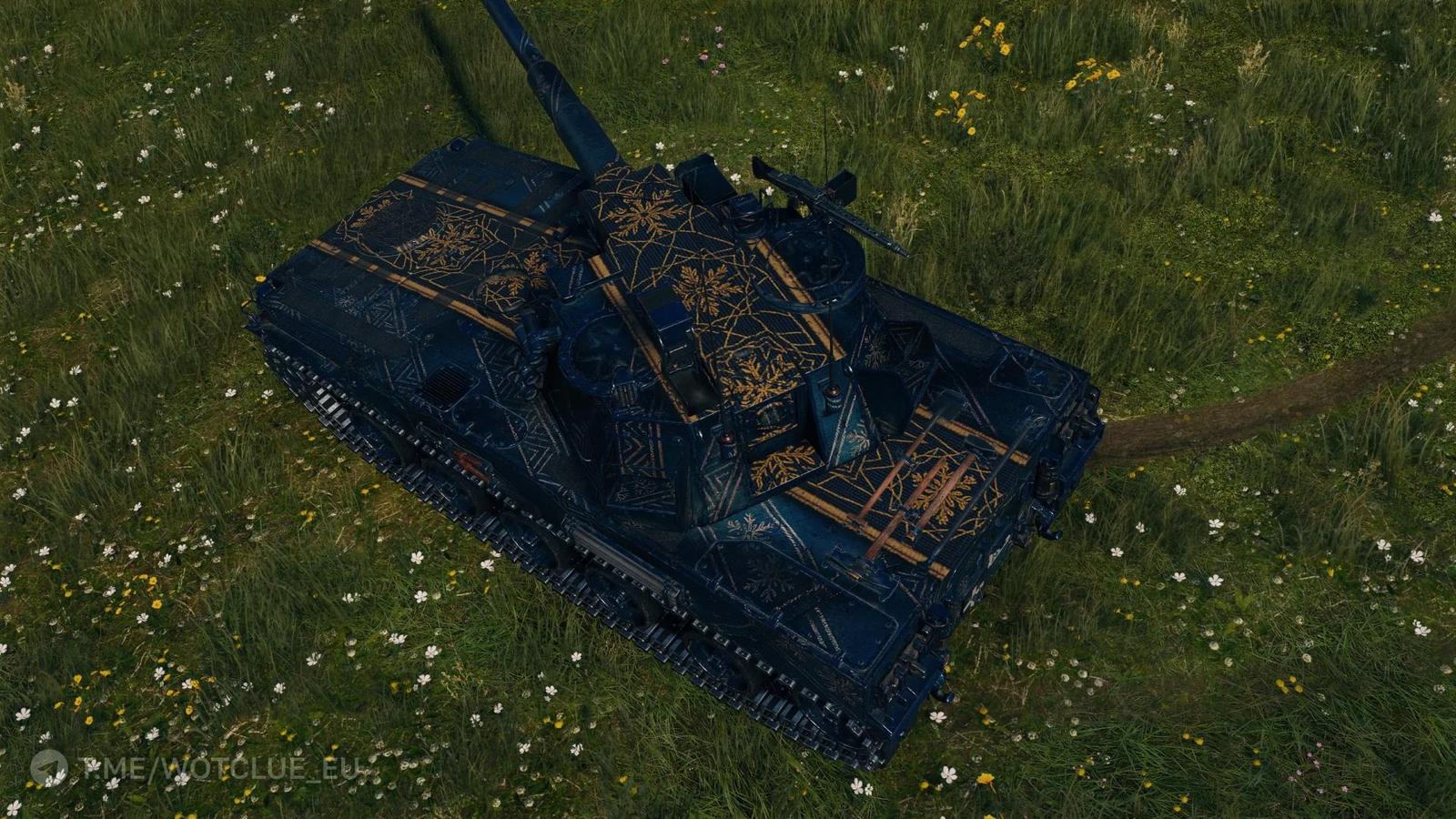 Nový maskovací 2D styl „Zimních síní“ se objeví ve hře World of Tanks