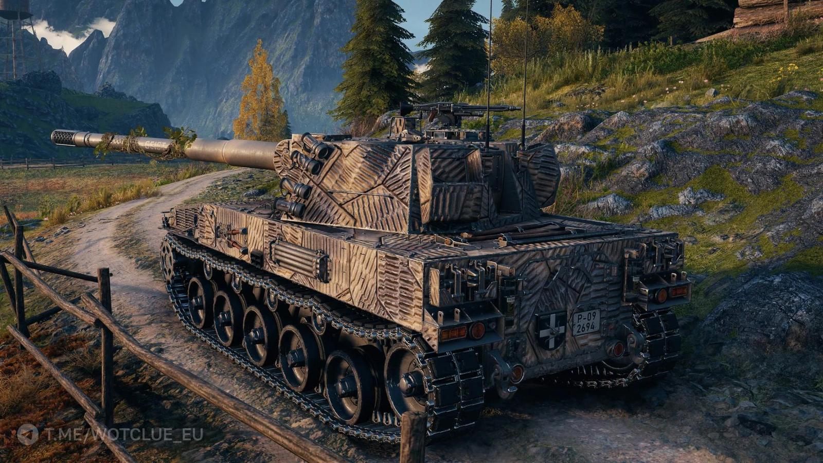 Jedinečné přizpůsobení pro tank úrovně 11 leKpz Borkenkäfer