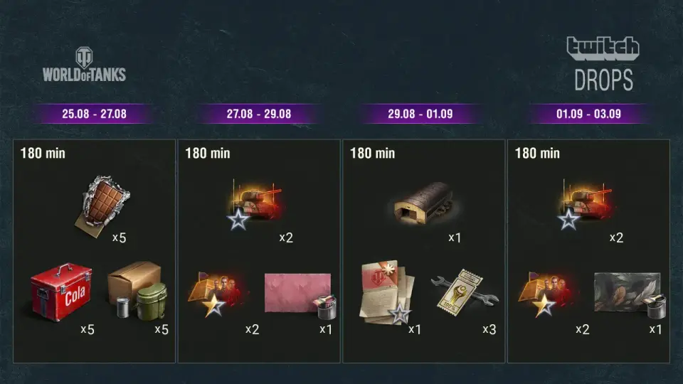 Odměny z Twitch Drops