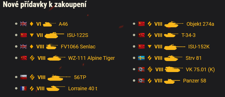 Tak trochu jiný swap s tanky na World of Tanks    