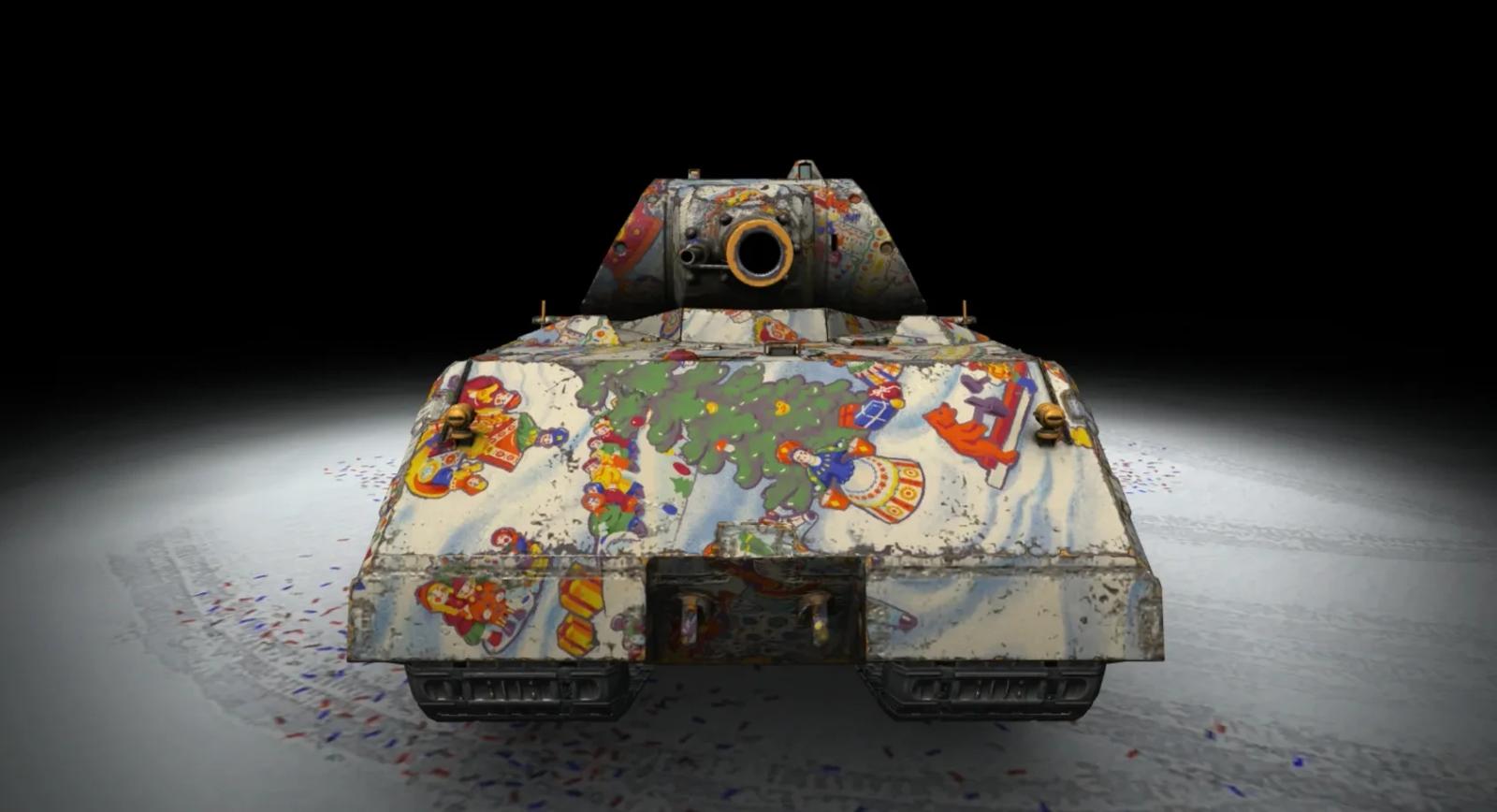 Nový 2D styl „Sváteční duch“ ve World of Tanks