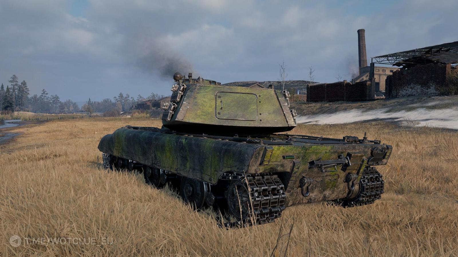 2D maskovací styl „Severního rubáše“ z World of Tanks