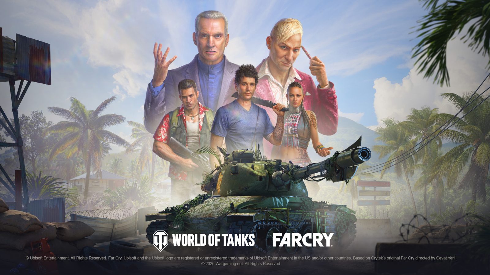 WoT se spojuje s Far Cry a přináší totální šílenství do tankových bitev