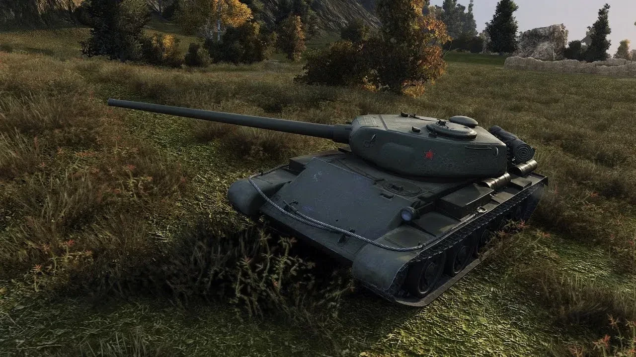 Uvedení prvního modelu T-54 pro událost „Lemartinův deník“ 