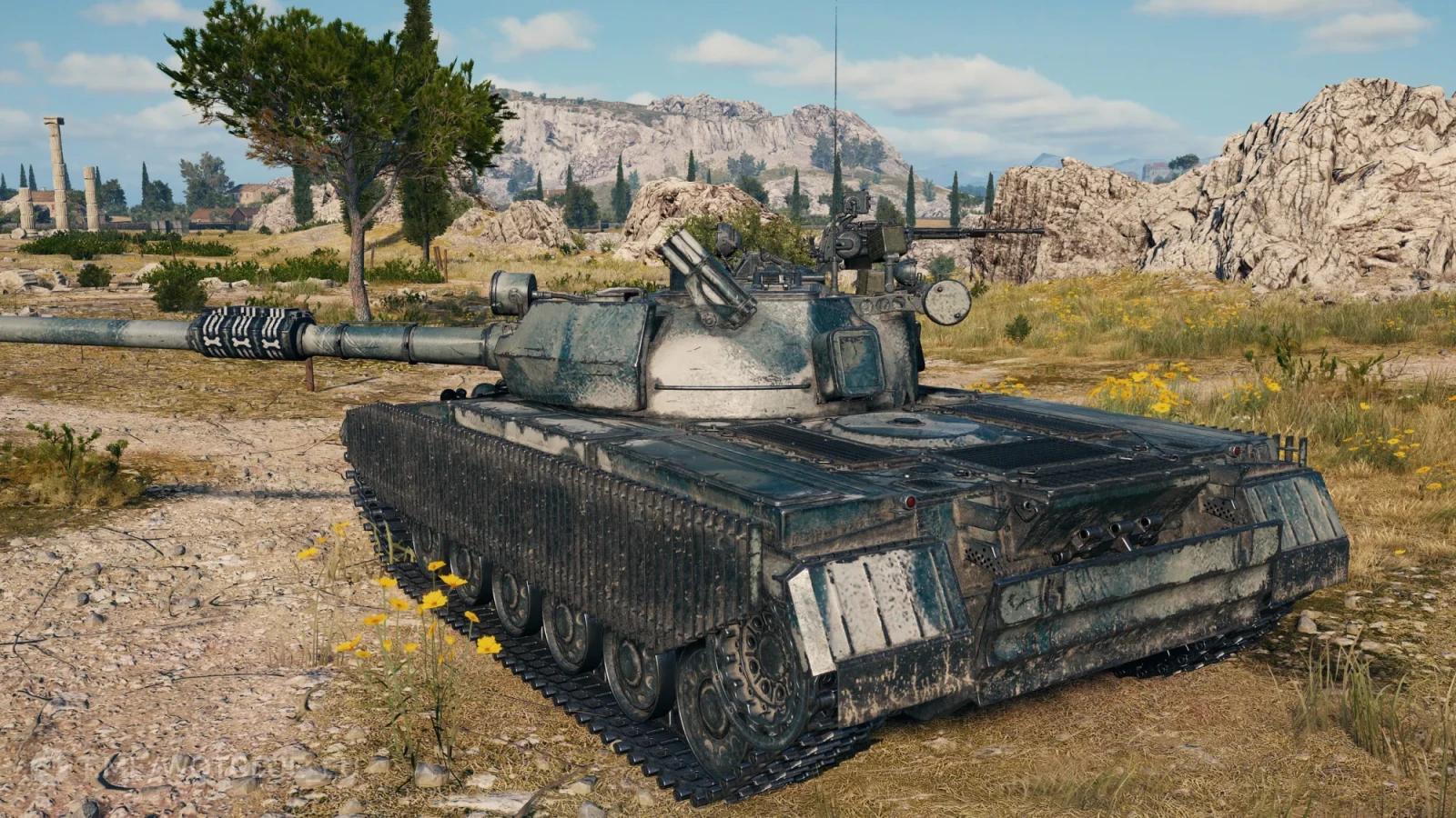 2D styl „Armor and Bone“ ve hře World of Tanks