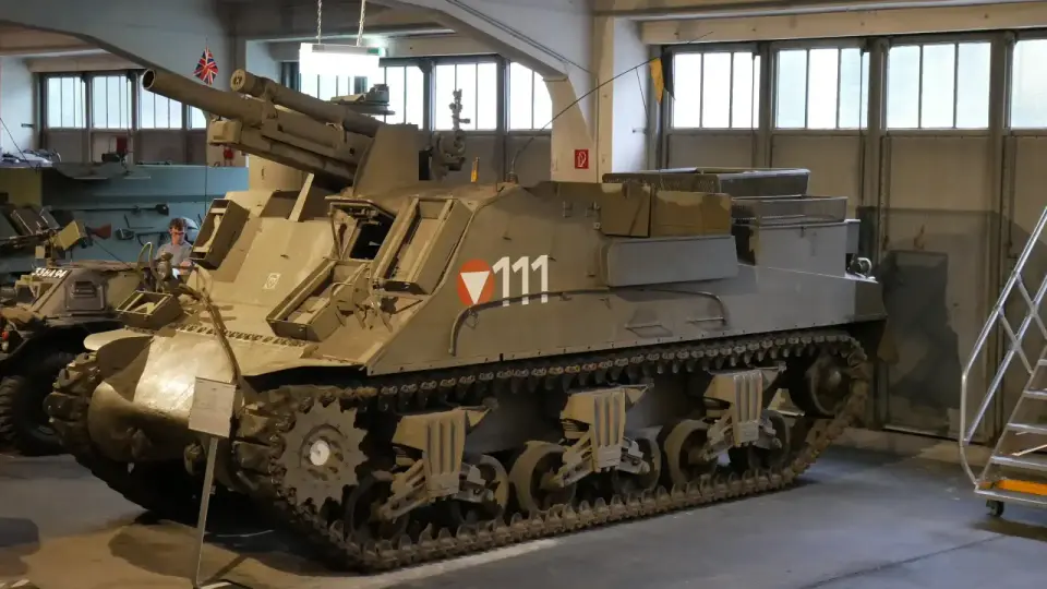 M7 Priest v muzeu