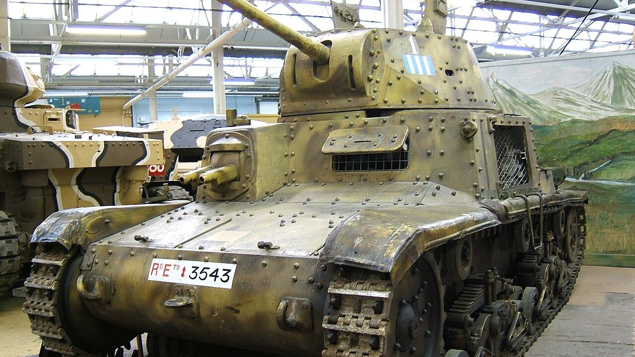 M14/41: Italský průmyslový tank který se zrodil z továrních tratí