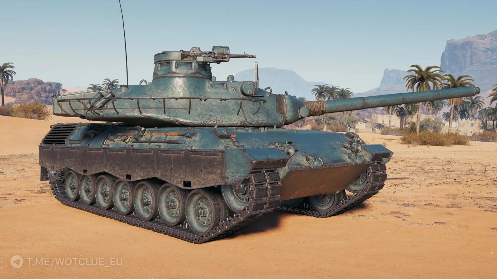 Test aktualizace 2.2.1, změny statistik tanku Leox