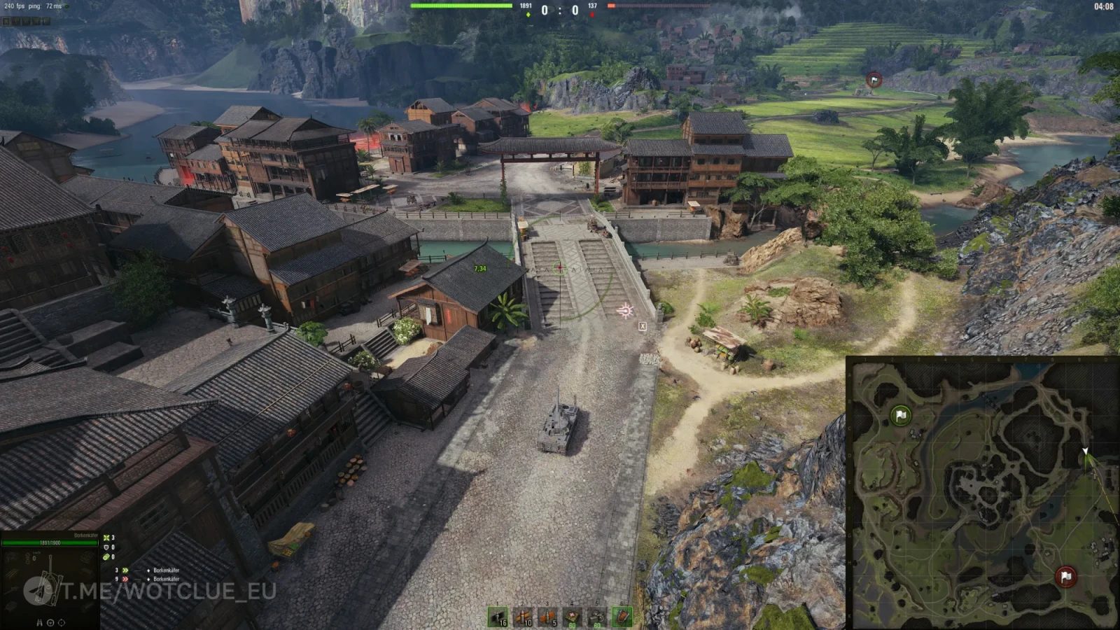 Změny na mapě Perlové řeky v aktualizaci World of Tanks 2.2.1