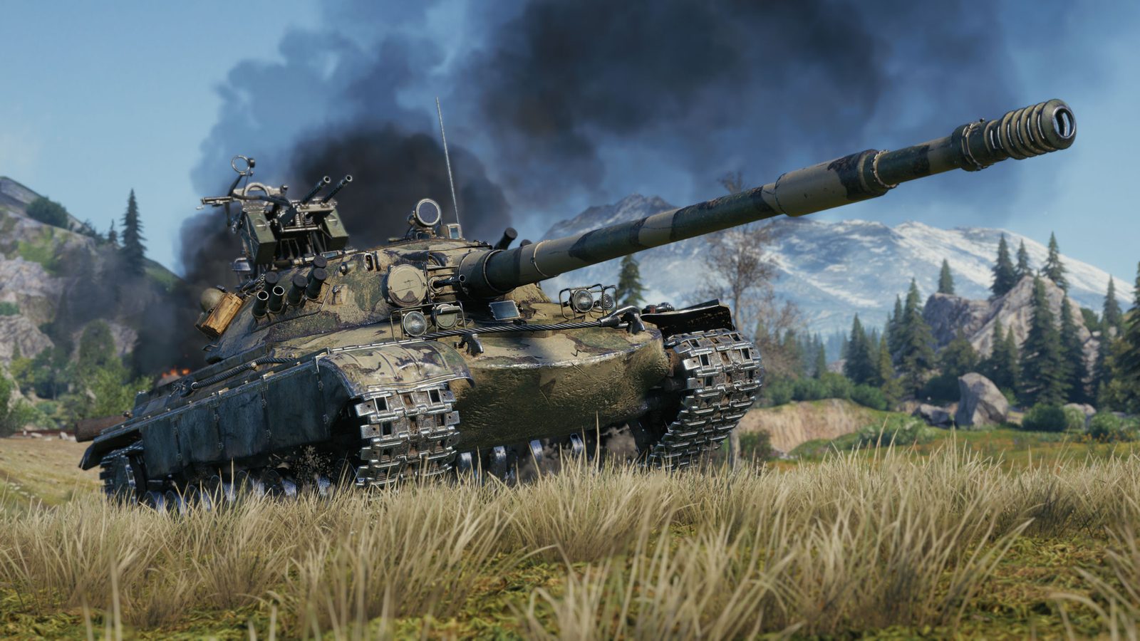 3D styl „Žula“ pro sovětský těžký tank Objekt 277 