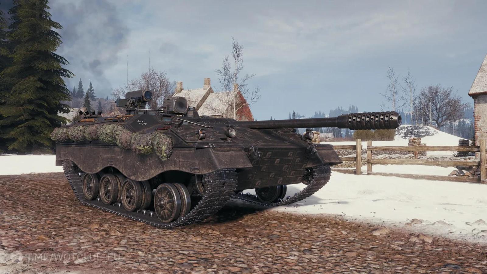 Screenshoty tanku Windhund ve hře World of Tanks