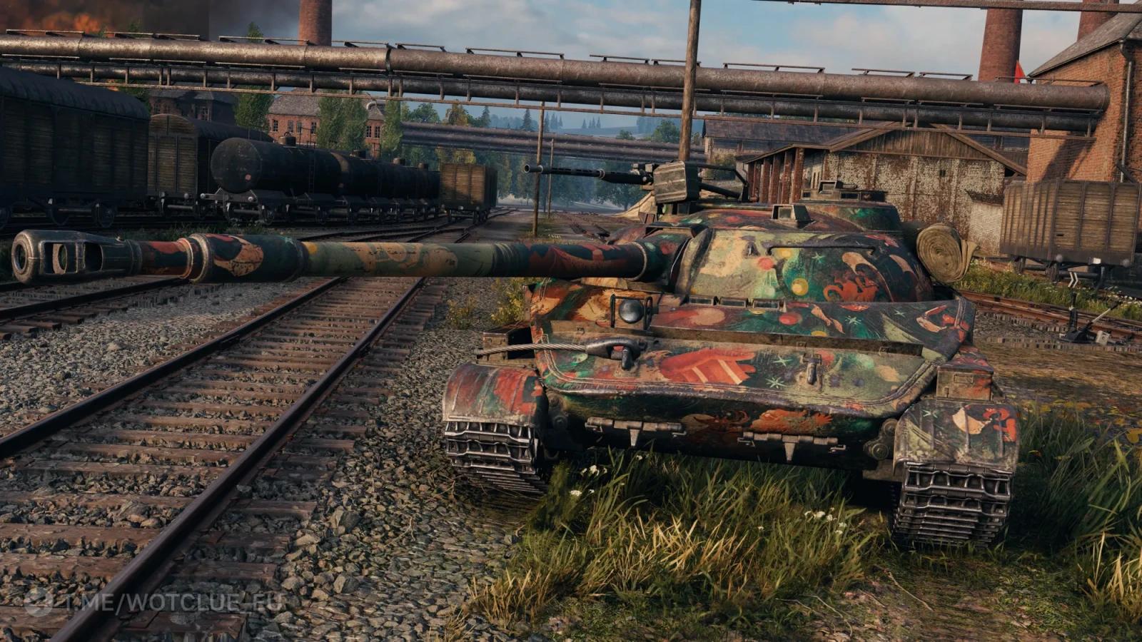 2D styl „Seznam poslušných“ ve hře World of Tanks