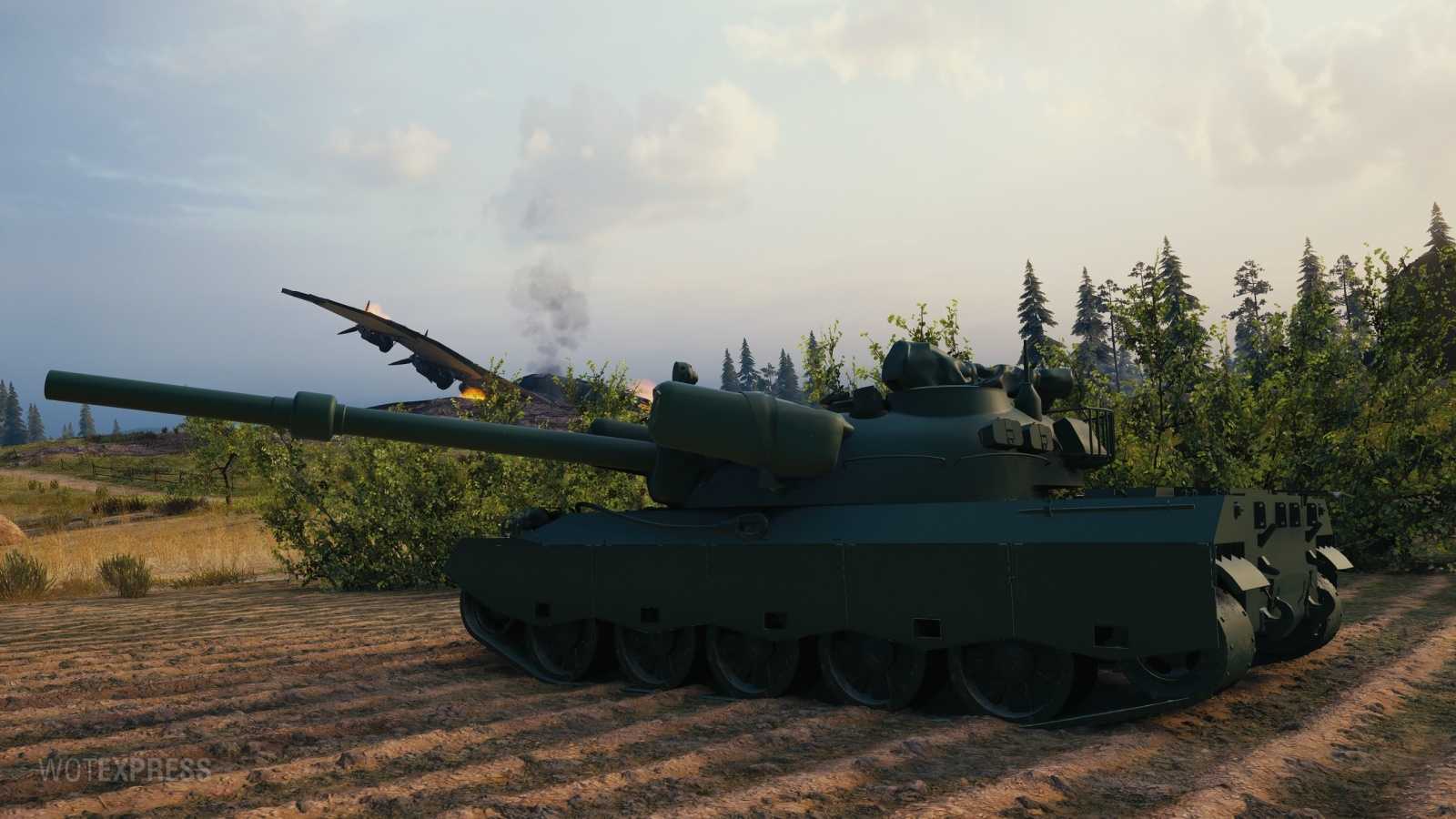 Supertest: Změna vlastností tanku 122 TM