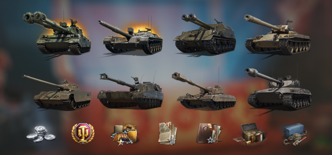 Blazing Treasures 2026: kompletní obsah a šance na tanky