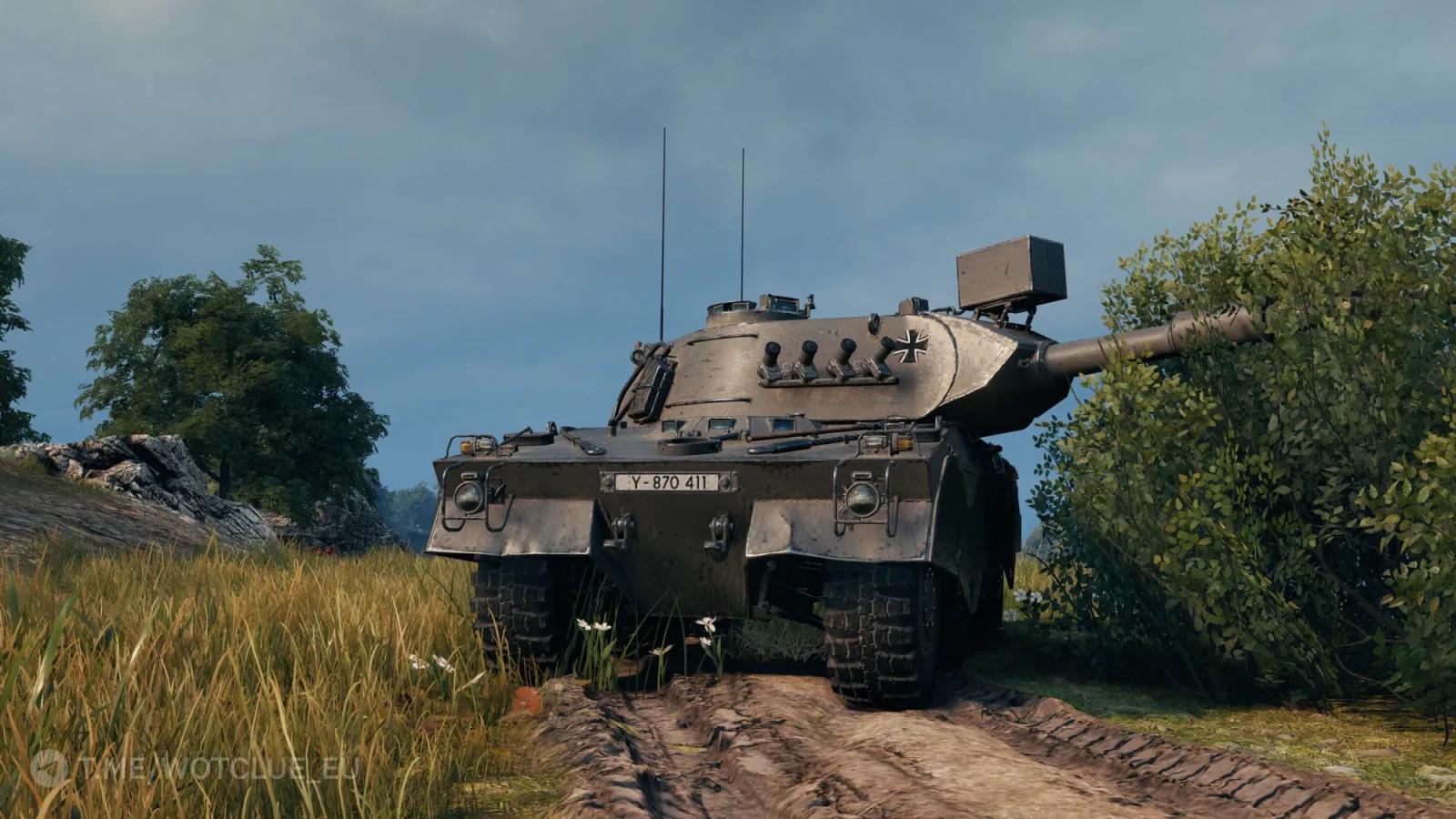 Fotky tanku Radkampfwagen ze supertestu World of Tanks