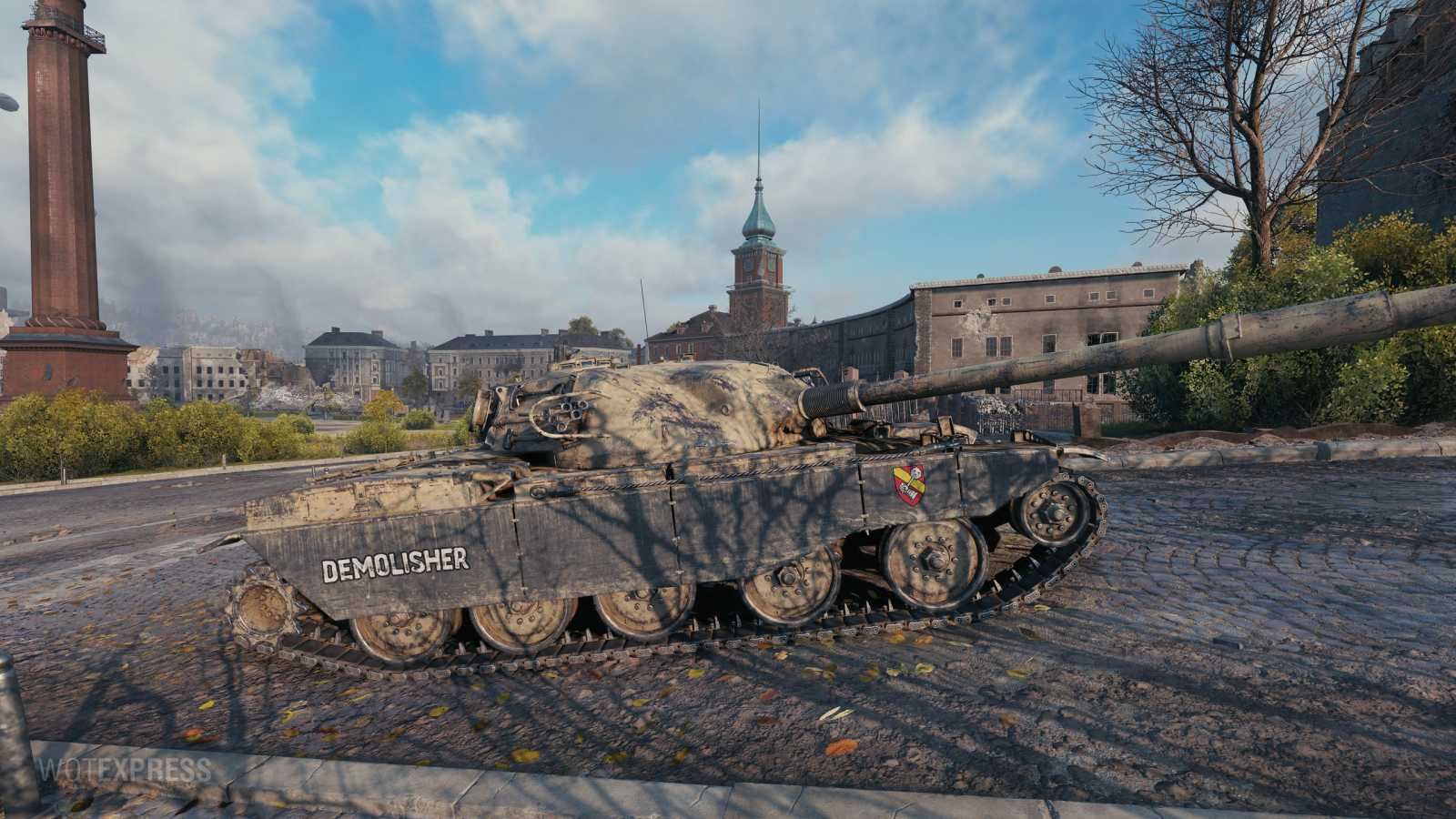 Maskování T95 / FV4201 Chieftain