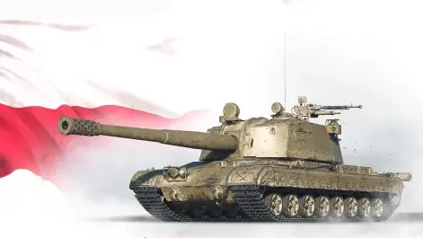 Krazownik VIII -Polský těžký tank s vysokým poškozením a silným pancířem